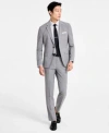 Hugo Boss Hugo By  Mens Modern Fit Wool Blend Suit Separate In Grey