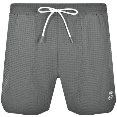 Hugo Boss Hugo Chaffle Swim Shorts Grey