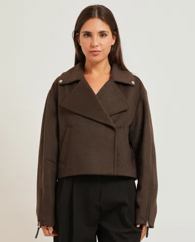 Hugo Boss Hugo Coats In Brown