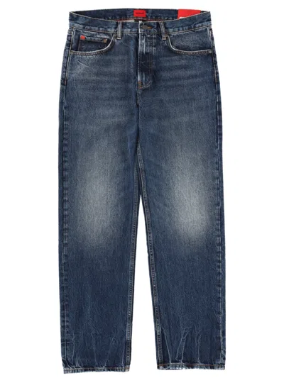 Hugo Boss Hugo Cotton Denim Jeans In Blue