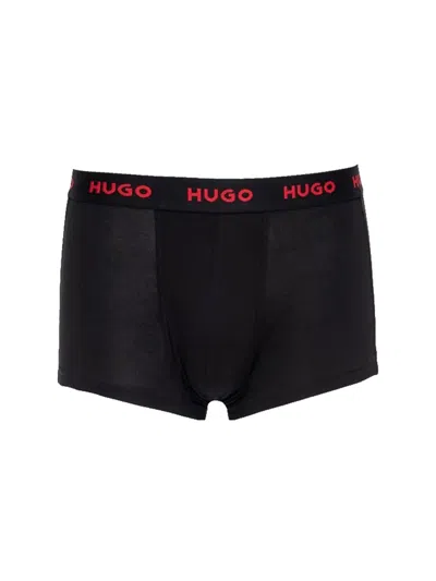 Hugo Boss Hugo Cotton-elastane Blend Boxer Shorts In Animal Print