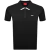 Hugo Boss Cotton-piqu Polo Shirt With Contrast Logo