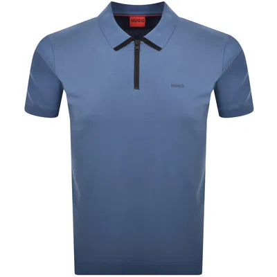 Hugo Boss Hugo Dalomino Polo T Shirt Blue