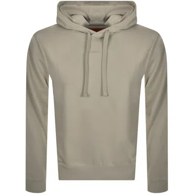Hugo Boss Hugo Dapo Hoodie Khaki In Neutral