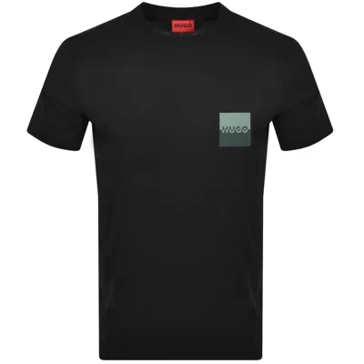 Hugo Boss Hugo Dapusi Crew Neck T Shirt Black