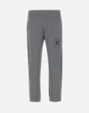 Hugo Boss Hugo Debospant Black Stretch Joggers In Gray