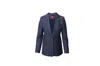 Hugo Boss Hugo Denim Single-breasted Jacket Blazer In Navy Blue Cotton Denim In Blue