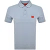 Hugo Boss Hugo Dereso 232 Polo T Shirt Blue In Blue