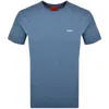 Hugo Boss Boss Mix And Match T Shirt Blue In Blue