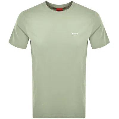 Hugo Boss Hugo Dero222 T Shirt Open Green
