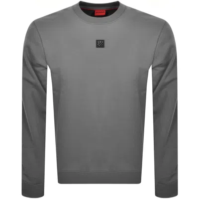 Hugo Boss Hugo Dettil Relaxed Fit Sweatshirt Grey