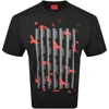 Hugo Boss Hugo Digraph Graphic T-shirt In Black