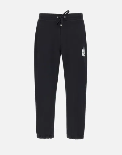 Hugo Boss Hugo Dilibero Black Cotton Jogger Pants