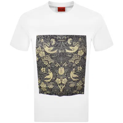 Hugo Boss Hugo Dipasly Crew Neck T Shirt White
