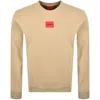 Hugo Boss Hugo Diragol 212 Sweatshirt Beige In Neutral