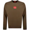 Hugo Boss Hugo Diragol 212 Sweatshirt Medium Brown In Brown