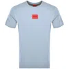 Hugo Boss Hugo Diragolino212 T Shirt Blue In Blue