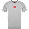 Hugo Boss Hugo Diragolino212 T Shirt Grey In Grey