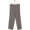 Hugo Boss Hugo Dishote Logo Tape Cotton Pants In Gray