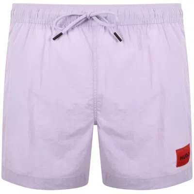 Hugo Boss Hugo Dominica Swim Shorts Purple
