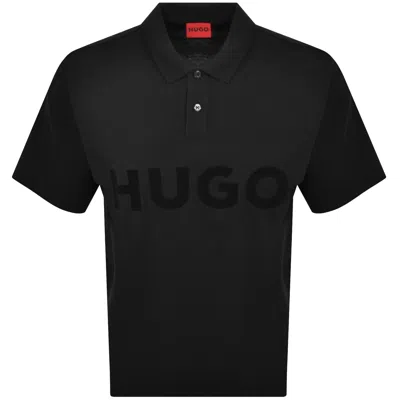 Hugo Boss Hugo Doniee Oversized Polo T Shirt Black