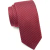 Hugo Boss Hugo Dot Jacquard Tie In Open Pink