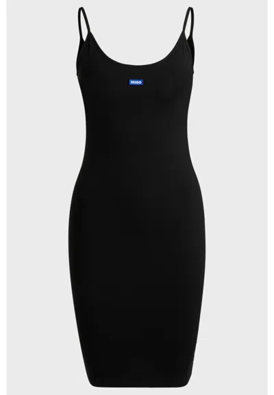 Hugo Boss Hugo Dress Narya_b_2 In Black