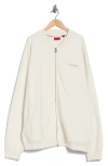 Hugo Boss Hugo Drochomber Bomber Jacket In White