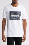 Hugo Boss Hugo Dulive Graphic T-shirt In White