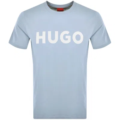 Hugo Boss Hugo Dulivio Crew Neck T Shirt Blue