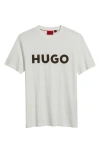 Hugo Boss Cotton-jersey T-shirt With Herringbone Logo