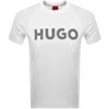 Hugo Boss Hugo Dulivio T Shirt White In White