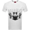 Hugo Boss Hugo Durro T Shirt White In White