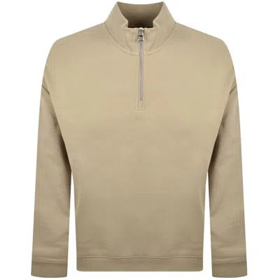 Hugo Boss Hugo Durty244 Sweatshirt Beige In Neutral