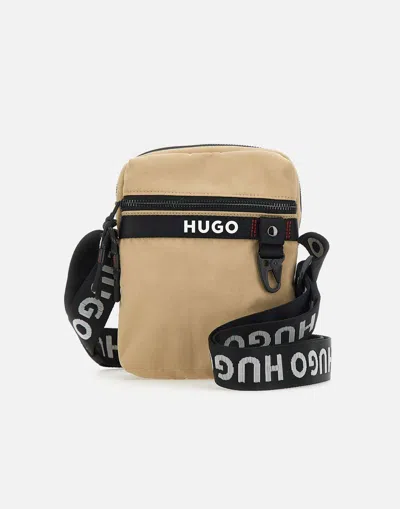 Hugo Boss Hugo Dusky Sand Polyester Shoulder Bag