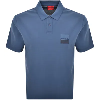 Hugo Boss Hugo Dusplity Polo T Shirt Blue