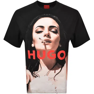 Hugo Boss Hugo Duwedie T Shirt Black