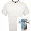 Hugo Boss Hugo Duwrite T Shirt White In White