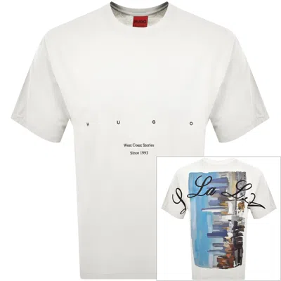 Hugo Boss Hugo Duwrite T Shirt White