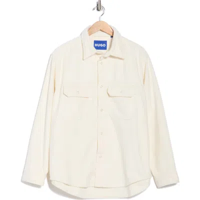 Hugo Boss Hugo Ebolt Snap Jacket In Neutral
