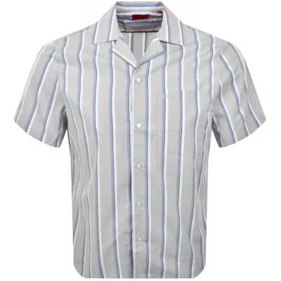 Hugo Boss Hugo Ellino Straight Fit Shirt Grey