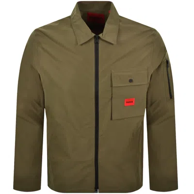 Hugo Boss Hugo Emmond Overshirt Green
