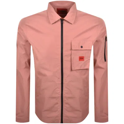 Hugo Boss Hugo Emmond Overshirt Jacket Pink