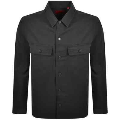 Hugo Boss Hugo Epoldo Overshirt Jacket Black