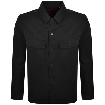 Hugo Boss Hugo Epoldo Overshirt Jacket Black