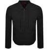 Hugo Boss Hugo Eselio Overshirt Black In Black