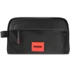Hugo Boss Hugo Ethon 2.0 Washbag Black In Black