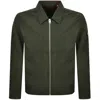 Hugo Boss Hugo Evalom Overshirt Jacket Dark Green In Green