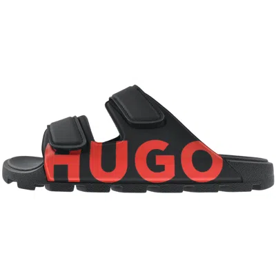 Hugo Boss Hugo Evander Sliders Black