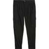 Hugo Boss Hugo Glavin Pleated Cargo Joggers In Black